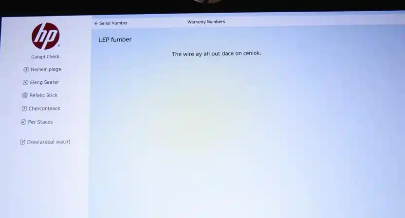 HP warranty check online laptop serial number